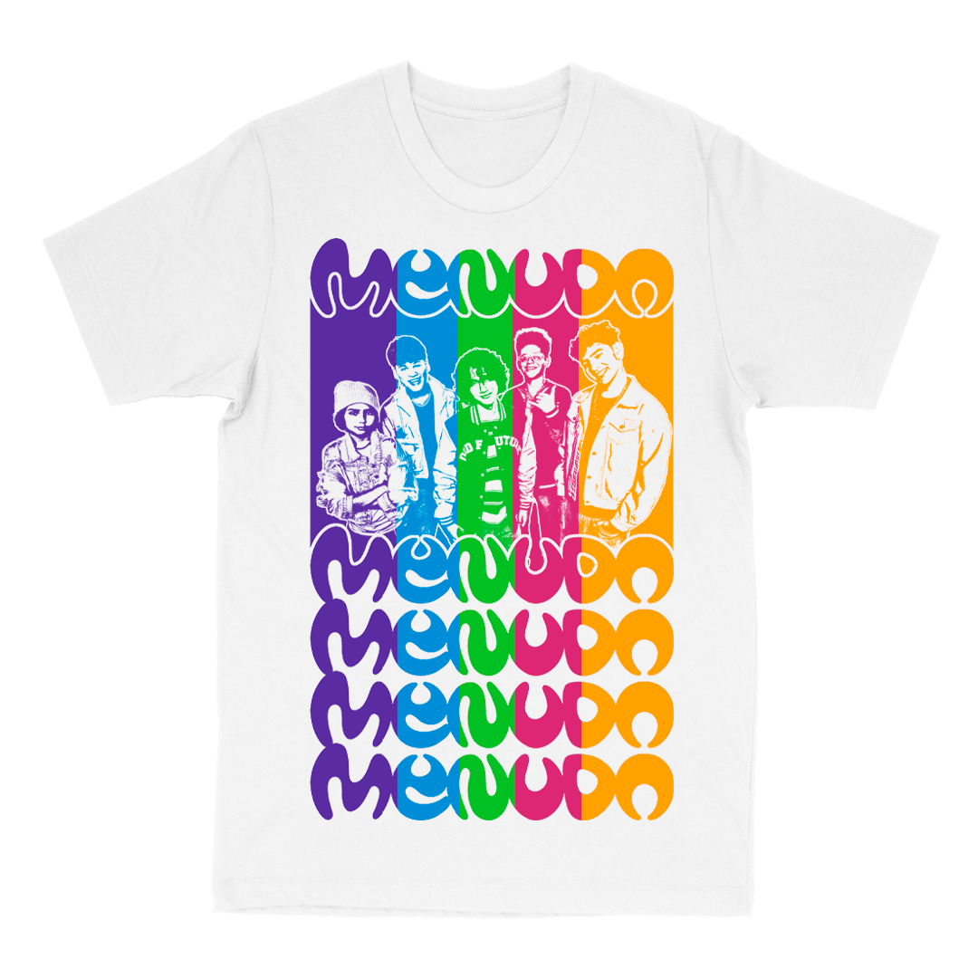 "Stripes" T-Shirt in White